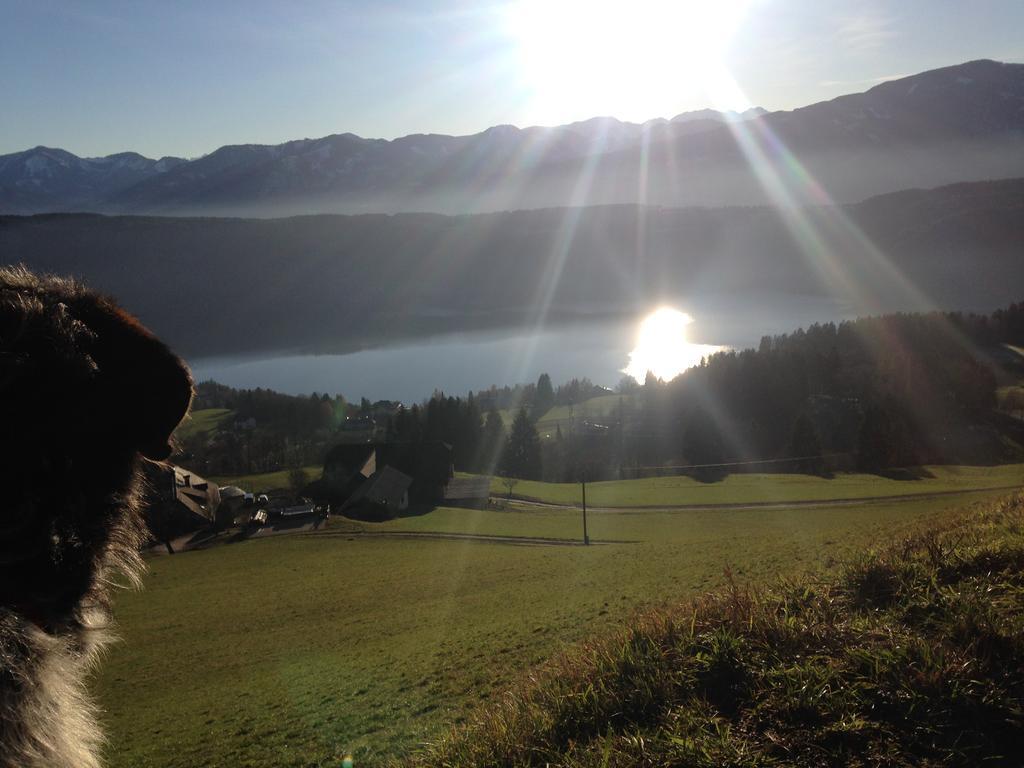 Ruhige Wohnung Mit Schoenem Eigengarten In Seeboden Am Millstaettersee エクステリア 写真