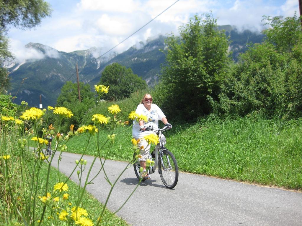 Ruhige Wohnung Mit Schoenem Eigengarten In Seeboden Am Millstaettersee 部屋 写真