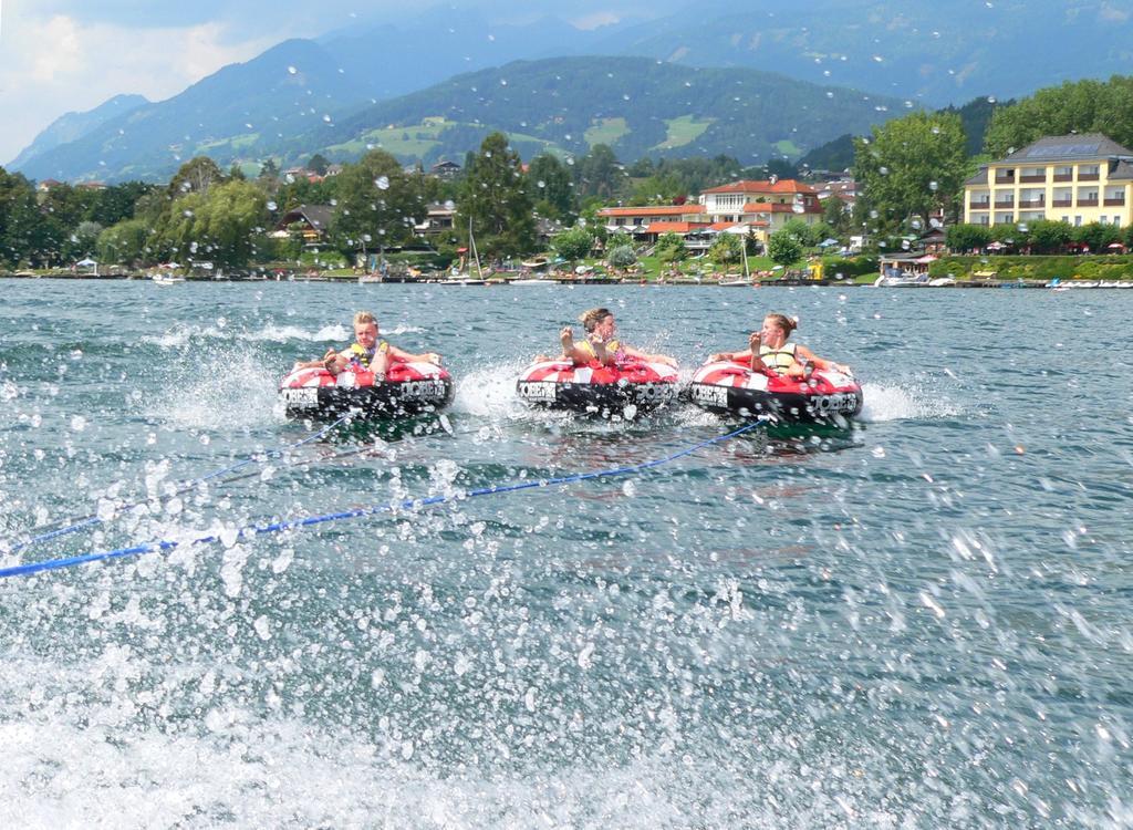Ruhige Wohnung Mit Schoenem Eigengarten In Seeboden Am Millstaettersee エクステリア 写真